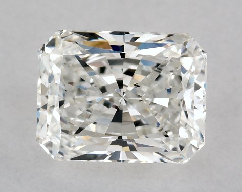 GIA 1.00 Carat H-VS2 Ideal Cut Radiant Diamond