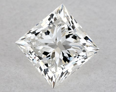 GIA 0.50 Carat G-VS1 Ideal Cut Princess Diamond