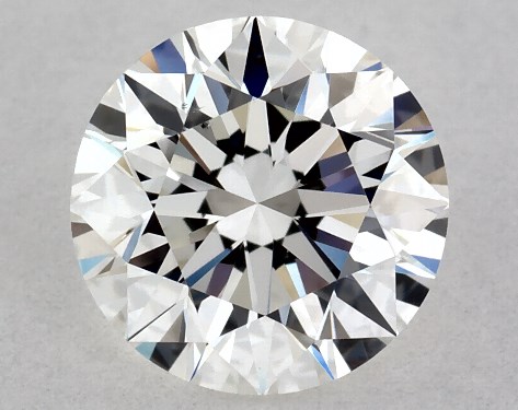 GIA 1.00 Carat H-VS2 Excellent Cut Round Diamond