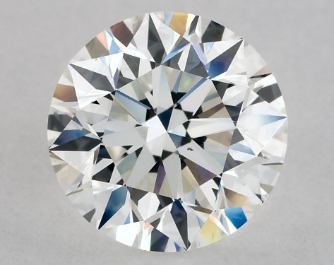 GIA 1.00 Carat H-VS2 Excellent Cut Round Diamond