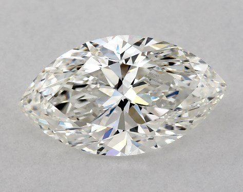 GIA 1.00 Carat H-VVS1 Marquise Cut Diamond