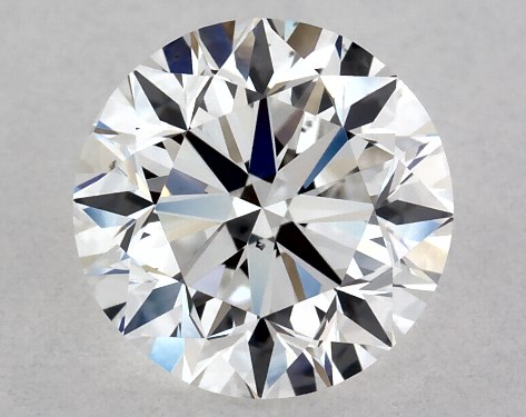 GIA 1.00 Carat E-VS2 Very Good Cut Round Diamond