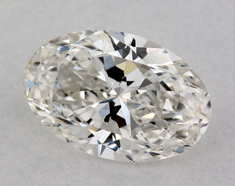 GIA 1.00 Carat H-VS2 Oval Cut Diamond