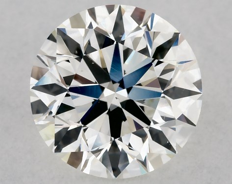 GIA 1.00 Carat H-VS2 Excellent Cut Round Diamond
