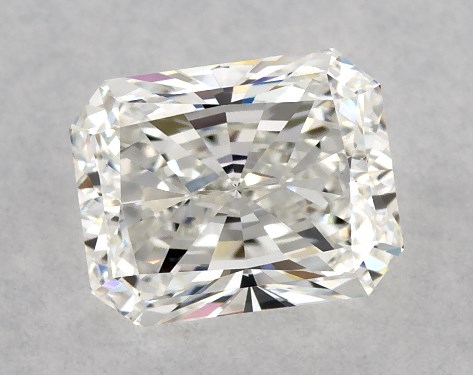 GIA 1.00 Carat G-VVS2 Ideal Cut Radiant Diamond