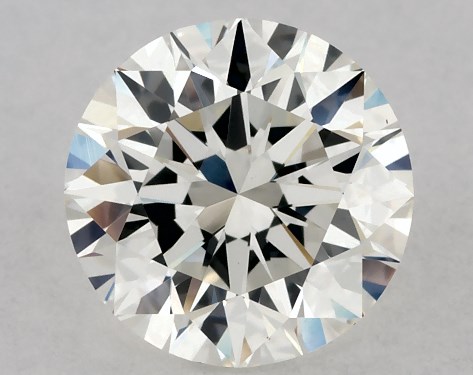 GIA 1.01 Carat H-VS1 Excellent Cut Round Diamond