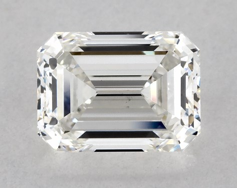 GIA 1.01 Carat H-VS2 Emerald Cut Diamond