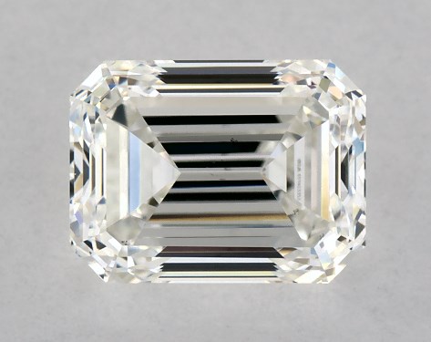 GIA 1.00 Carat H-VS2 Emerald Cut Diamond