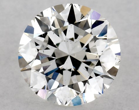 GIA 0.80 Carat H-SI1 Excellent Cut Round Diamond