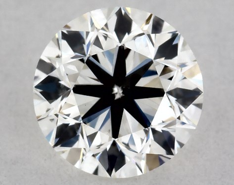 GIA 0.50 Carat I-SI2 Very Good Cut Round Diamond