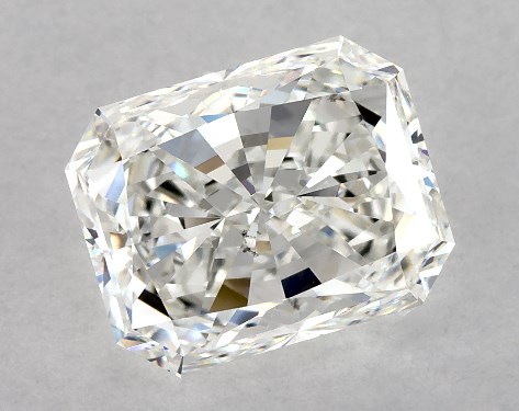 GIA 3.03 Carat H-VS2 Ideal Cut Radiant Diamond