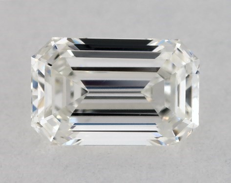 GIA 0.33 Carat H-VVS2 Very Good Cut Emerald Diamond