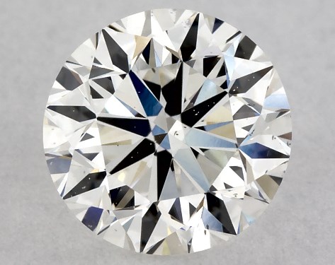 GIA 0.80 Carat F-SI1 Very Good Cut Round Diamond