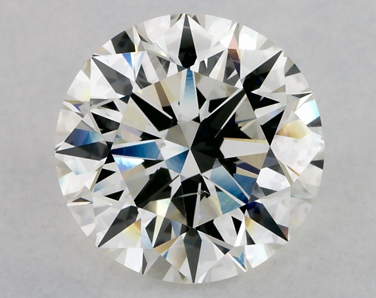 4.01 carat round diamond, I SI1