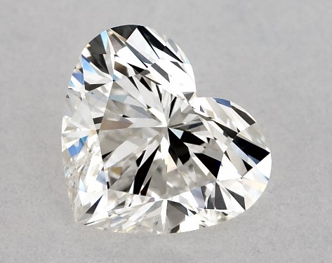 GIA 1.01 Carat H-VVS2 Heart Shaped Diamond