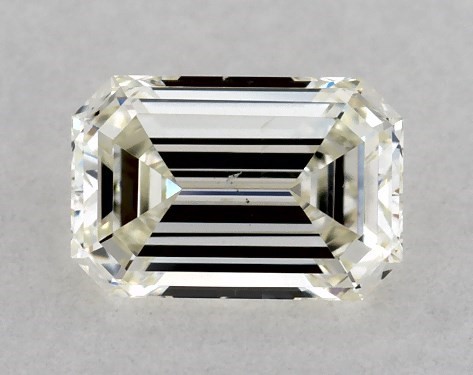 GIA 0.30 Carat K-SI2 Very Good Cut Emerald Diamond