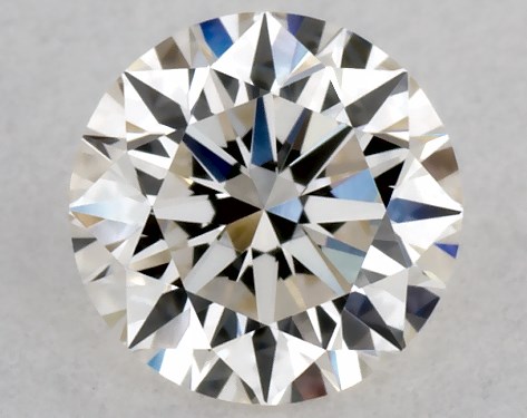 GIA 0.35 Carat J-IF Excellent Cut Round Diamond