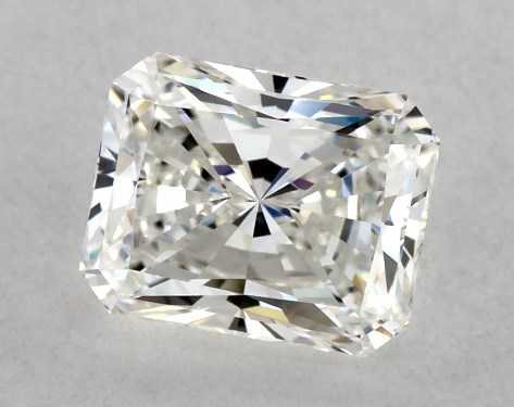 GIA 1.00 Carat H-VVS1 Ideal Cut Radiant Diamond