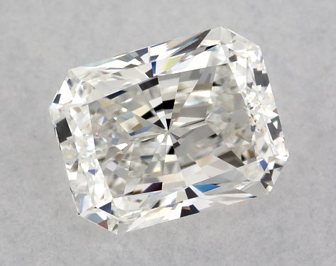 GIA 1.00 Carat H-VVS1 Ideal Cut Radiant Diamond