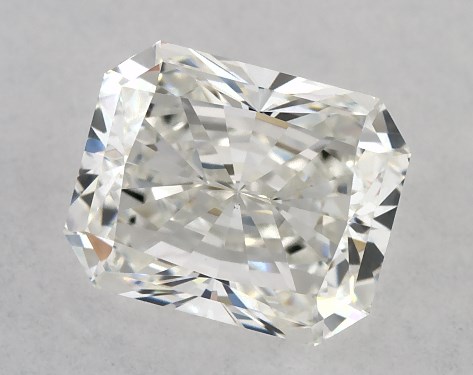 GIA 1.00 Carat H-VS1 Ideal Cut Radiant Diamond
