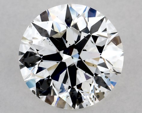 GIA 1.01 Carat F-SI2 Excellent Cut Round Diamond
