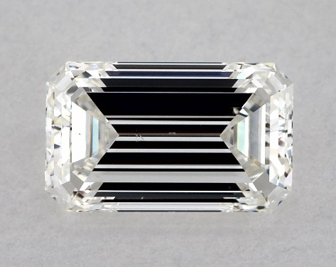 GIA 1.00 Carat H-VS2 Emerald Cut Diamond