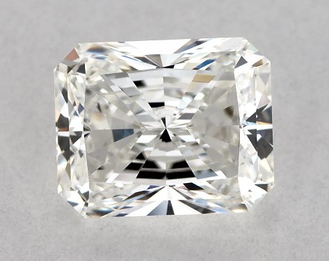 GIA 1.00 Carat H-VS1 Ideal Cut Radiant Diamond
