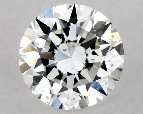 GIA 0.60 Carat F-SI1 Excellent Cut Round Diamond