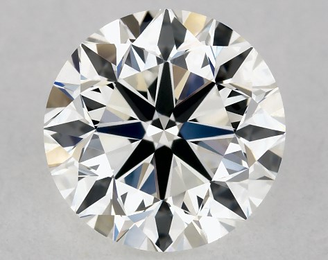 GIA 1.01 Carat H-VS1 Very Good Cut Round Diamond