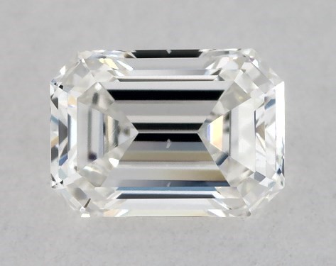 GIA 0.32 Carat G-SI1 Very Good Cut Emerald Diamond