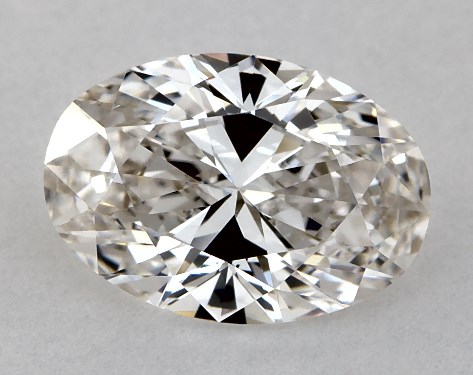 GIA 1.00 Carat H-VS2 Oval Cut Diamond