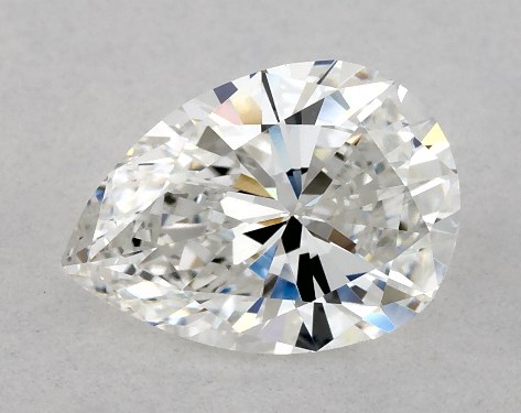 GIA 1.06 Carat F-VS2 Very Good Cut Pear Diamond