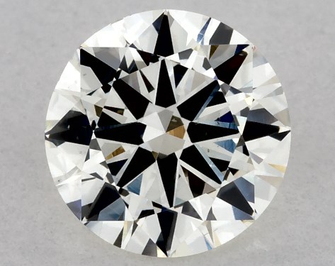GIA 1.00 Carat K-VS2 Very Good Cut Round Diamond