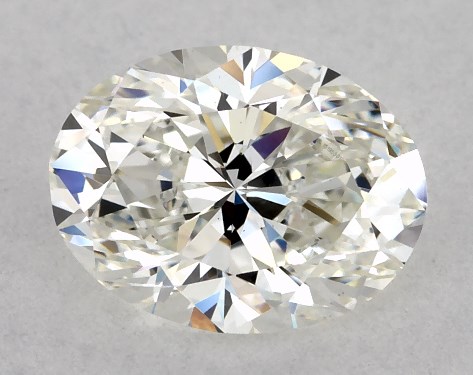 GIA 1.00 Carat H-VS1 Oval Cut Diamond