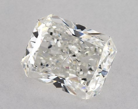 GIA 1.00 Carat H-VS2 Ideal Cut Radiant Diamond