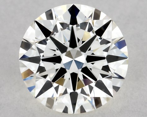 GIA 0.45 Carat J-IF Excellent Cut Round Diamond