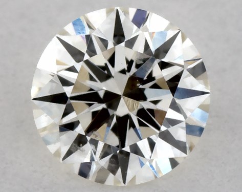 GIA 0.25 Carat K-SI2 Excellent Cut Round Diamond