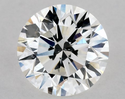 GIA 0.80 Carat H-SI1 Excellent Cut Round Diamond