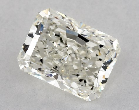 GIA 1.50 Carat K-SI2 Ideal Cut Radiant Diamond