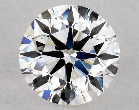 GIA 1.00 Carat H-VS2 Excellent Cut Round Diamond