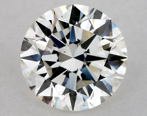 GIA 1.00 Carat I-VS2 Excellent Cut Round Diamond