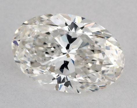 GIA 1.00 Carat H-VS2 Oval Cut Diamond