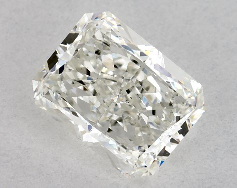 GIA 1.00 Carat H-VS2 Ideal Cut Radiant Diamond