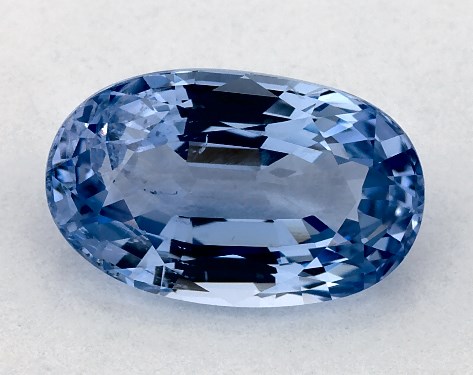 2.18 Carat Oval Natural Blue Sapphire