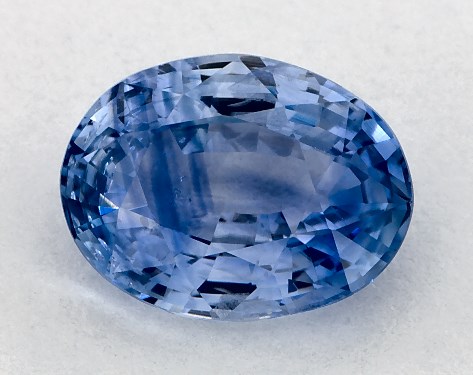 2.22 Carat Oval Natural Blue Sapphire