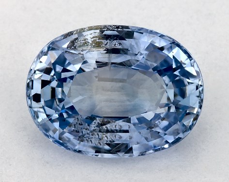 2.28 Carat Oval Natural Blue Sapphire