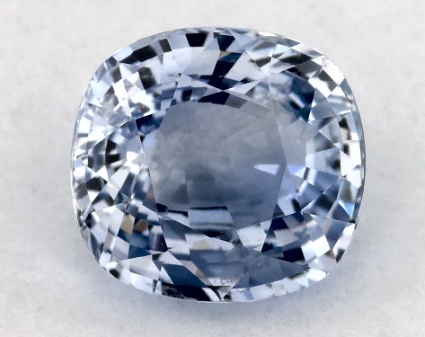 2.00 Carat Cushion Natural Blue Sapphire