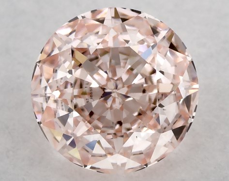 IGI 0.53 Carat Fancy Pink-VVS2 Round Cut Lab-Grown Diamond