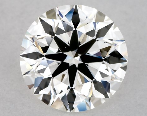 GIA 1.00 Carat H-VS2 Excellent Cut Round Diamond