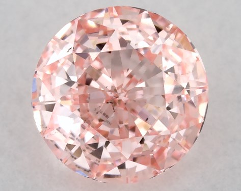 IGI 0.52 Carat Fancy Intense Pink-VS2 Round Cut Lab-Grown Diamond